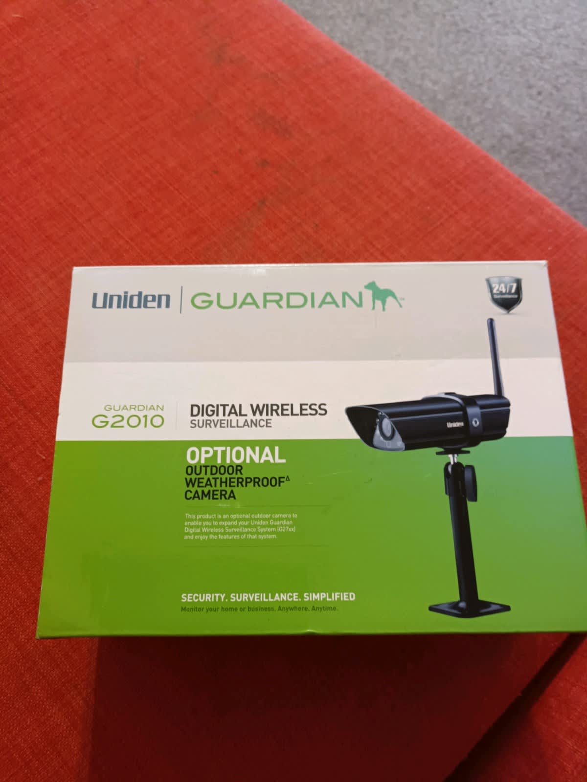 uniden wireless camera g955