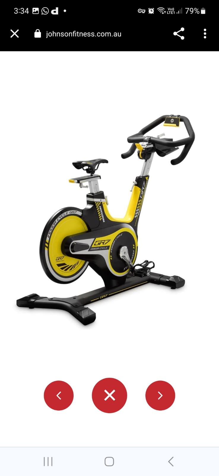 Celsius sport 2024 exercise bike manual