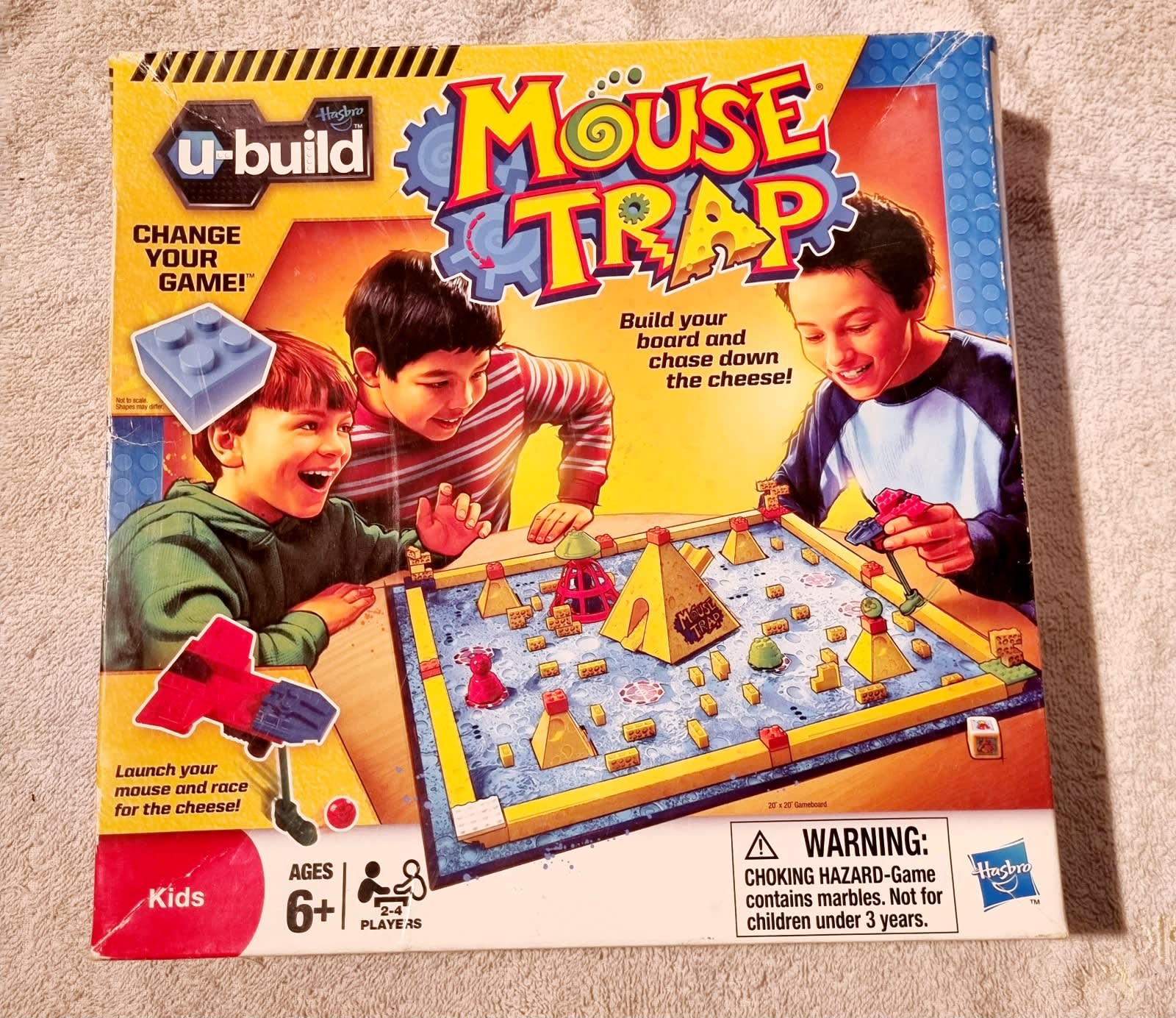 Mouse Trap Kids Board Game, Kids Game for 2-4 Players - Hasbro Games
