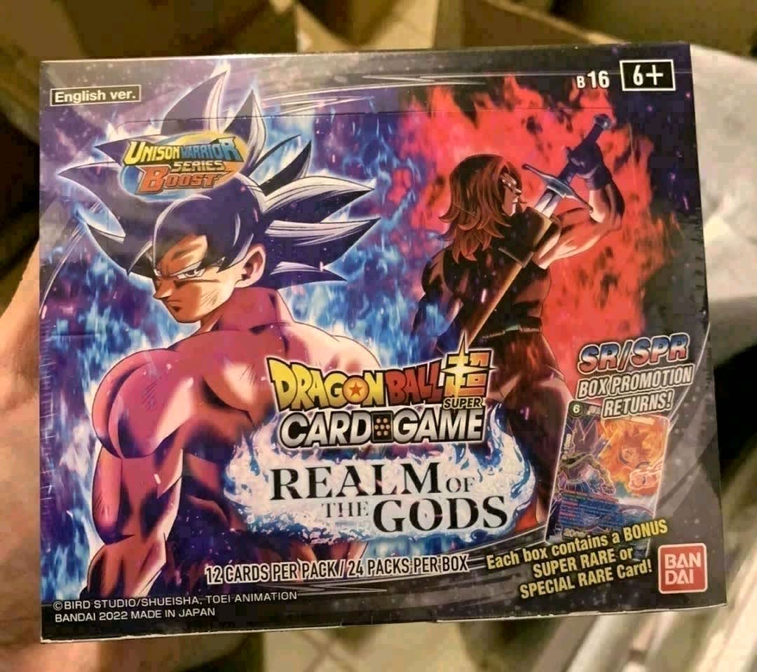 Dragon Ball Super Card Game Series 16 UW7 Realm of the Gods