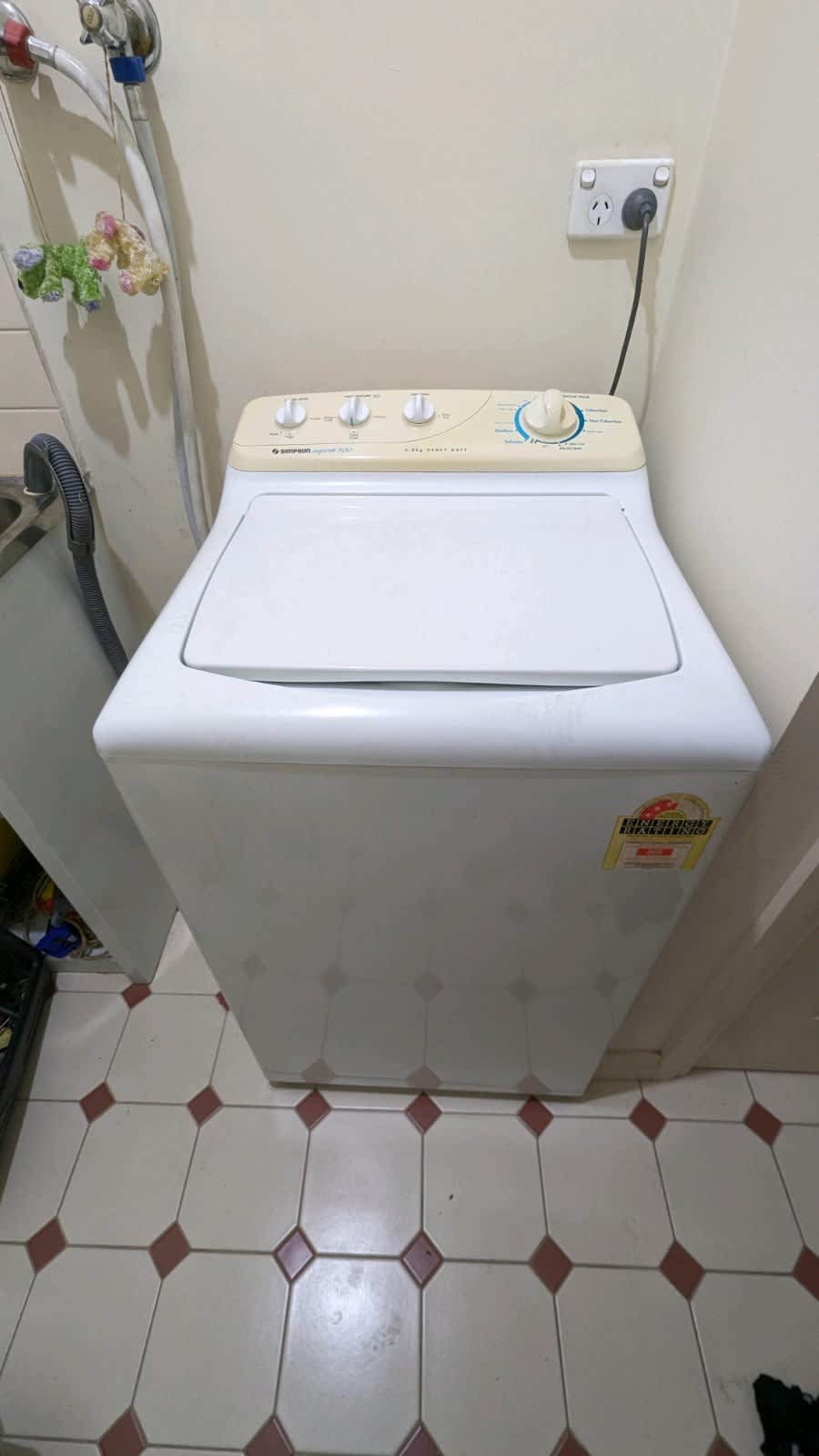 simpson esprit 500 washing machine