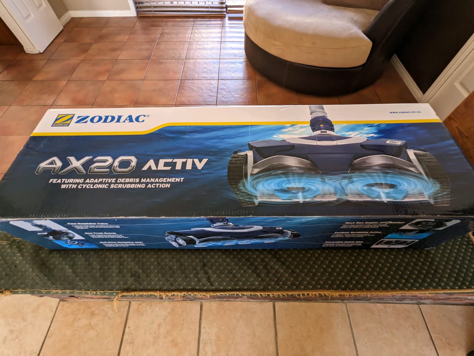 zodiac ax20 activ automatic pool cleaner