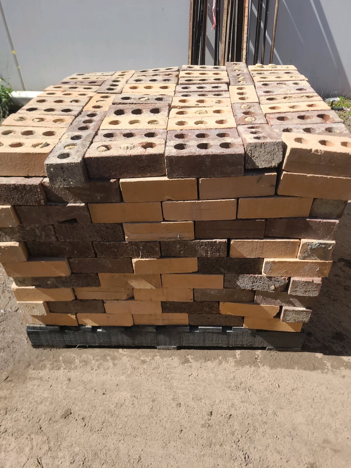 pallet of bricks