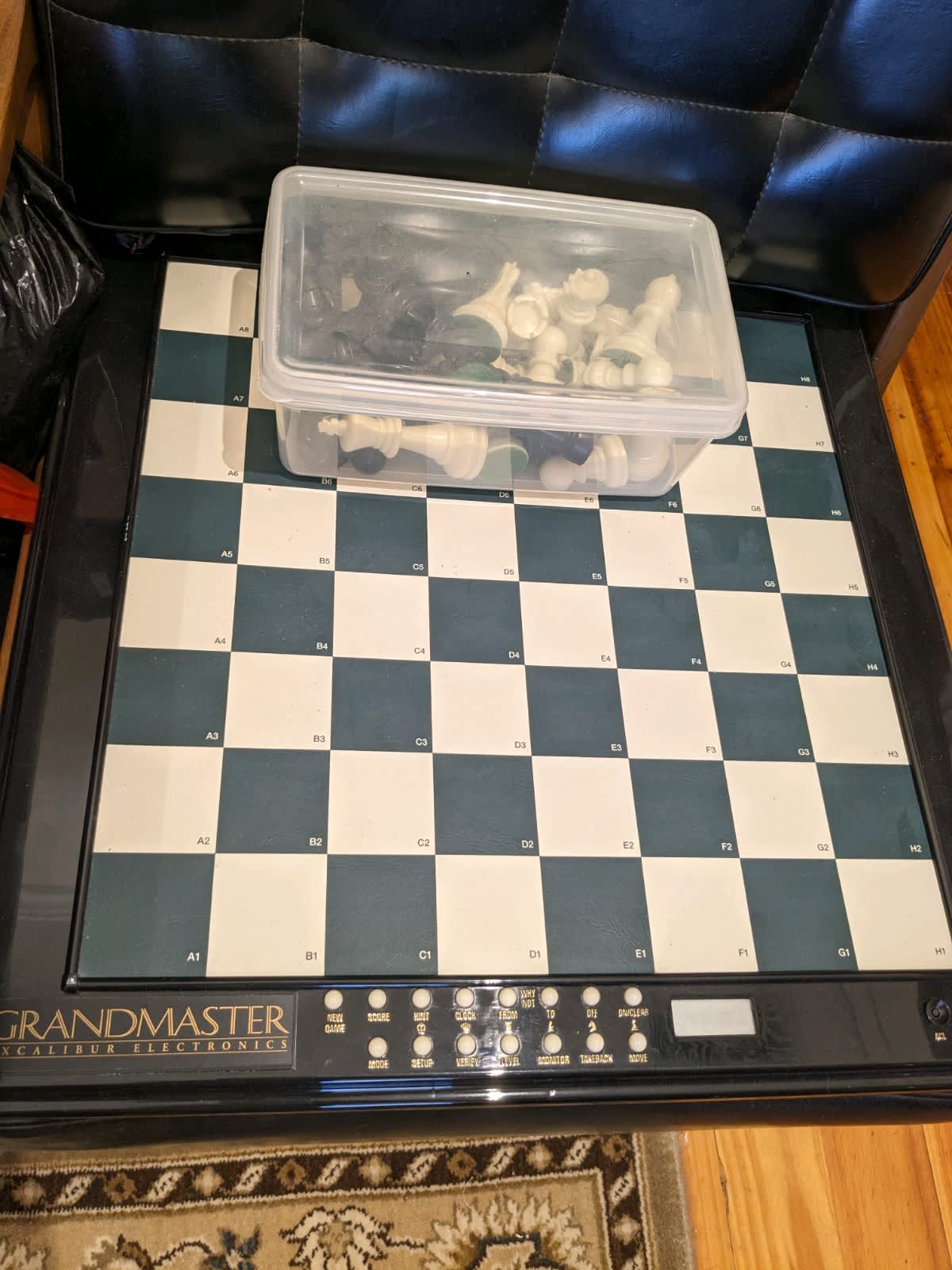 Excalibur Grandmaster Auto Sensory Electronic Chess Board Computer