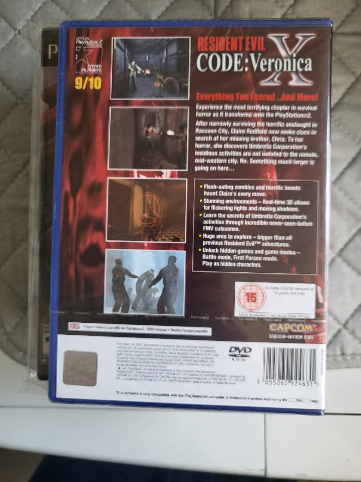 Custom RE Code Veronica steelbook finished : r/residentevil