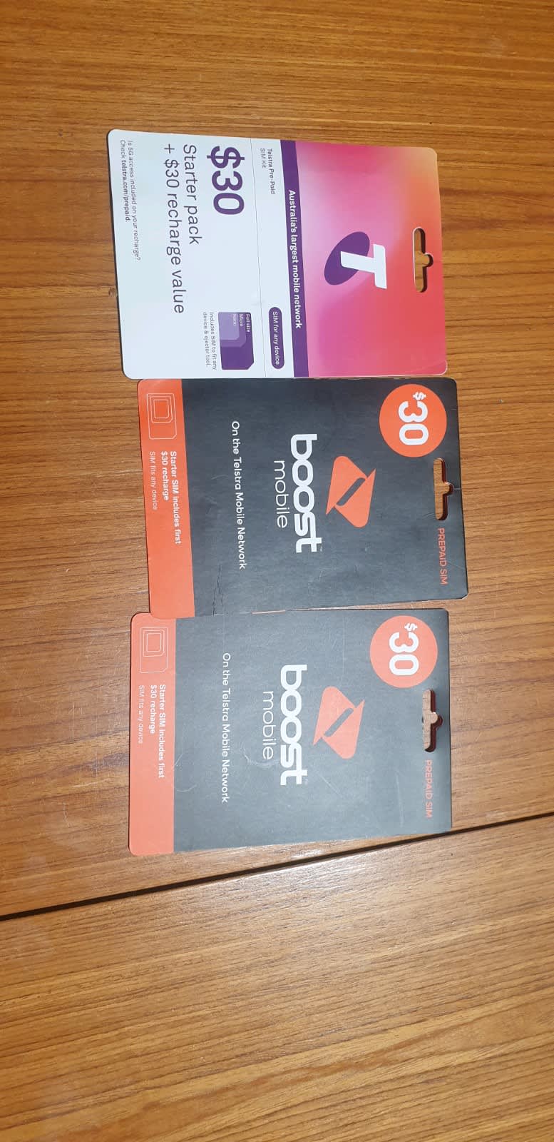 boost $20 prepaid sim