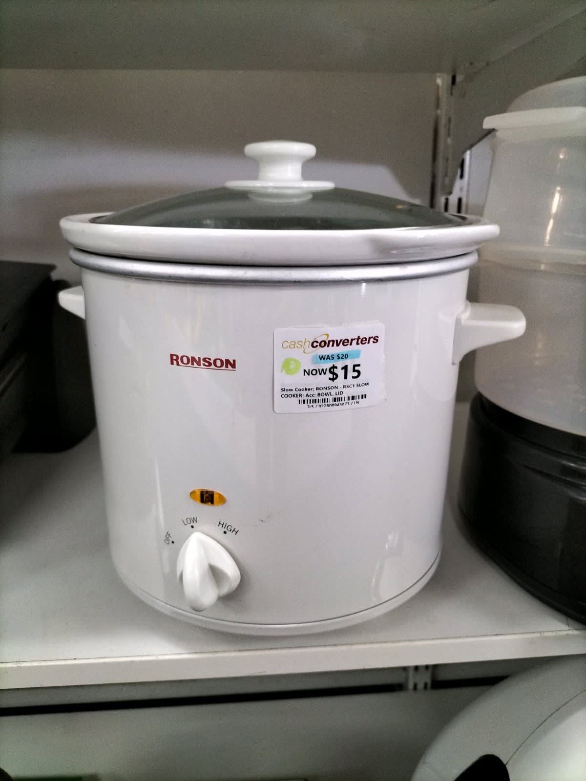 ronson 6l slow cooker