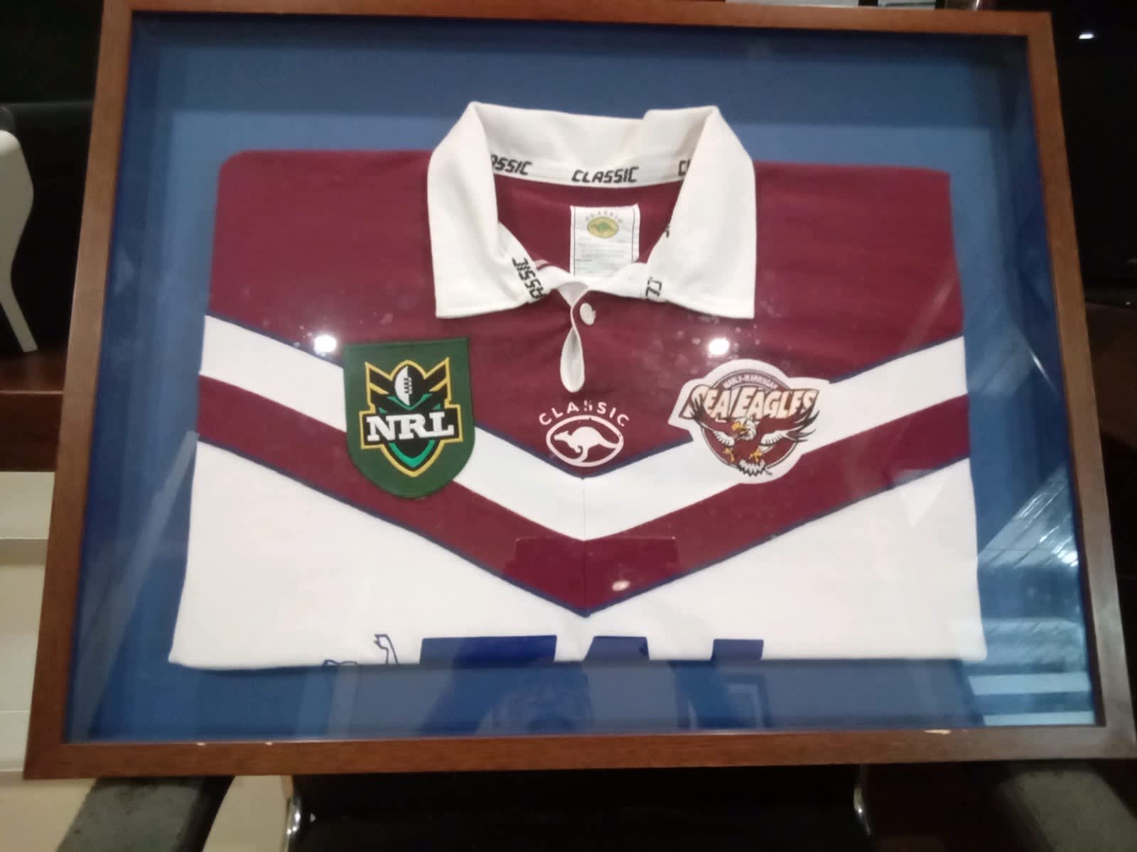 Brisbane Broncos Legends - Signed & framed jersey – Blazed In Glory