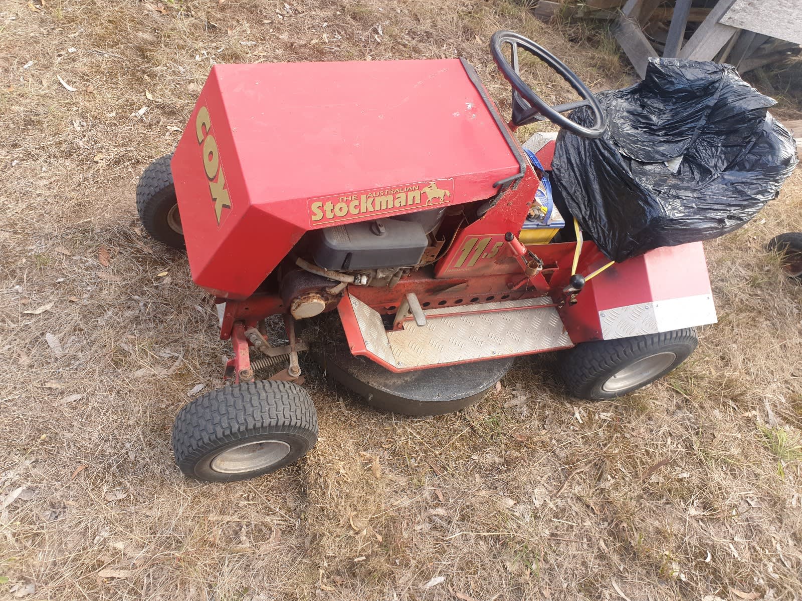 Cox ride 2025 on mowers gumtree