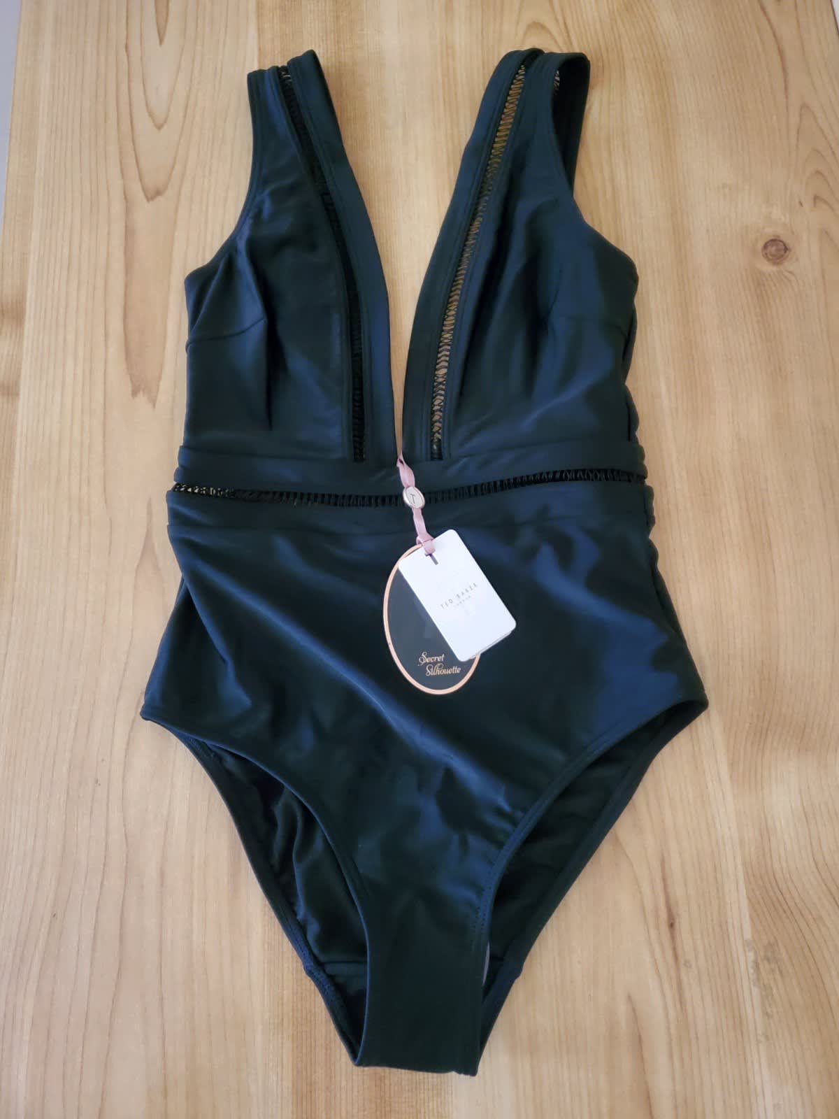 With Freebie] Louis Vuitton Monogram Print One Piece Swimsuit