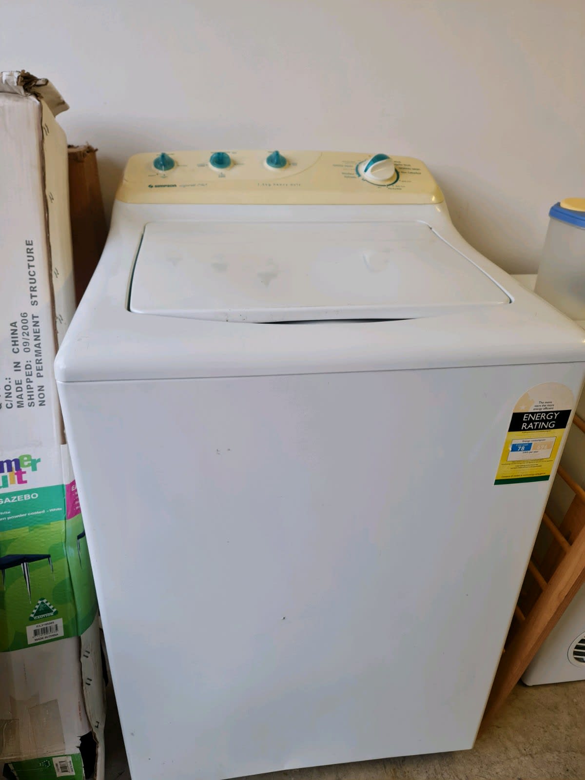 simpson esprit 450 washing machine