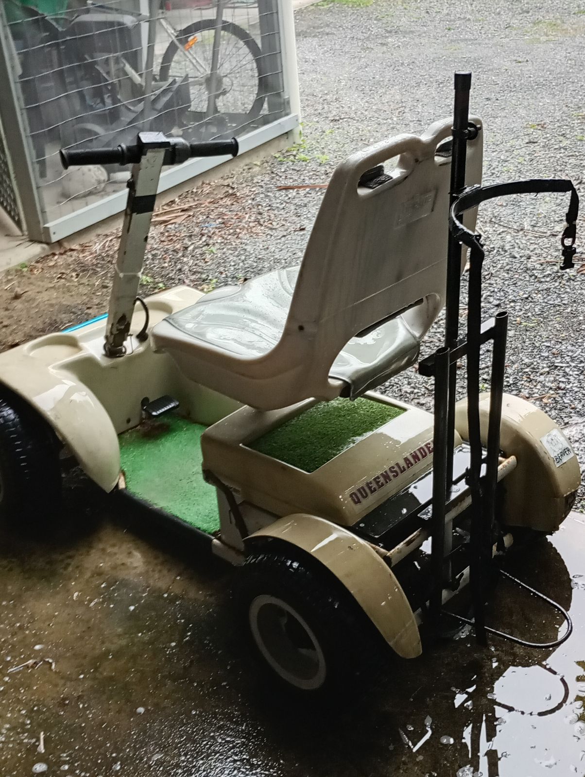 parmaker ride on golf buggy