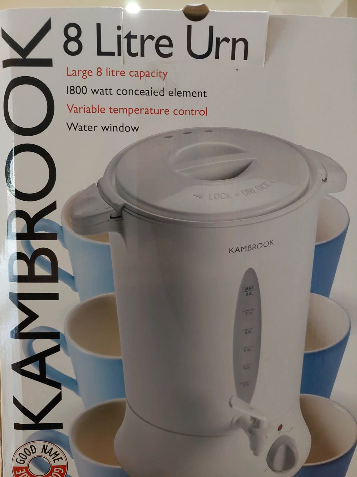 kambrook electric urn