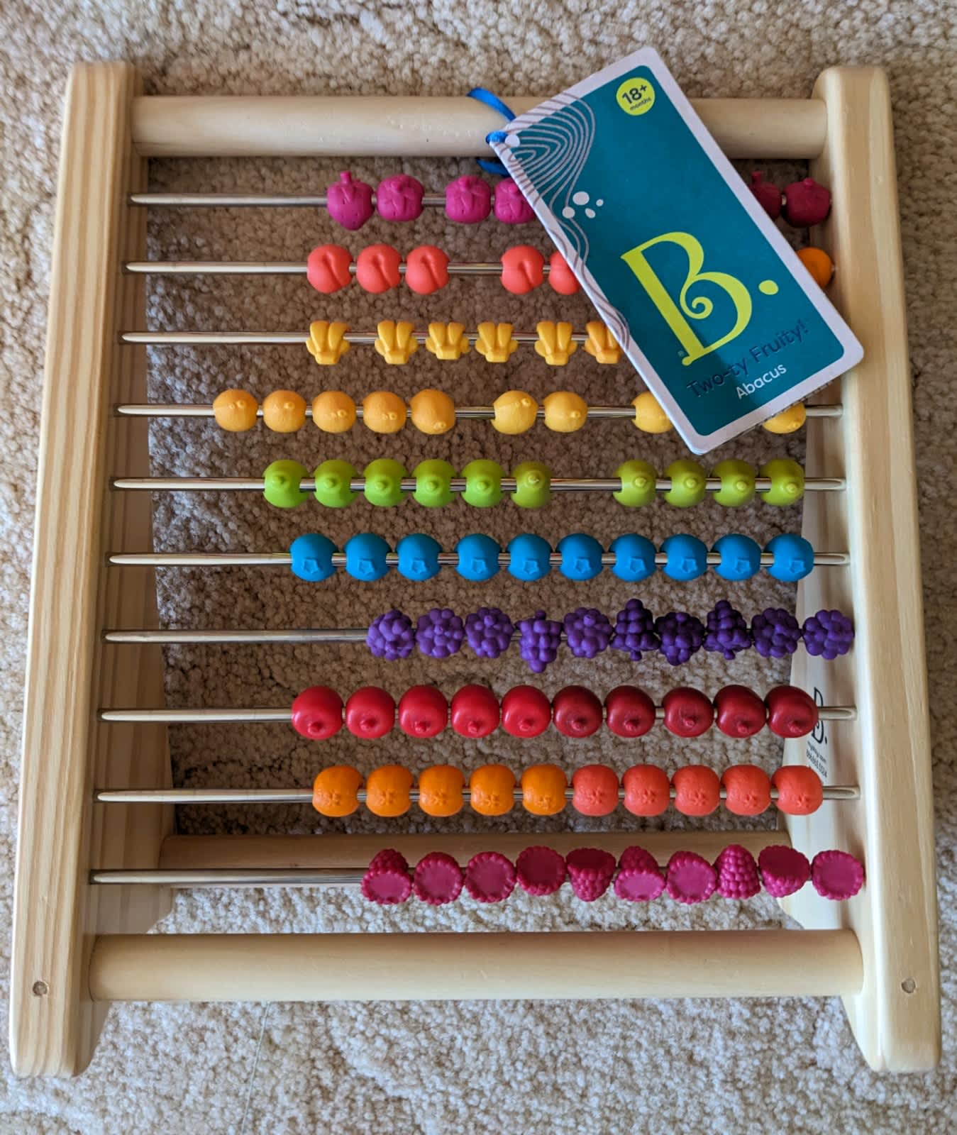 Two-Ty Fruity!, Wooden Abacus