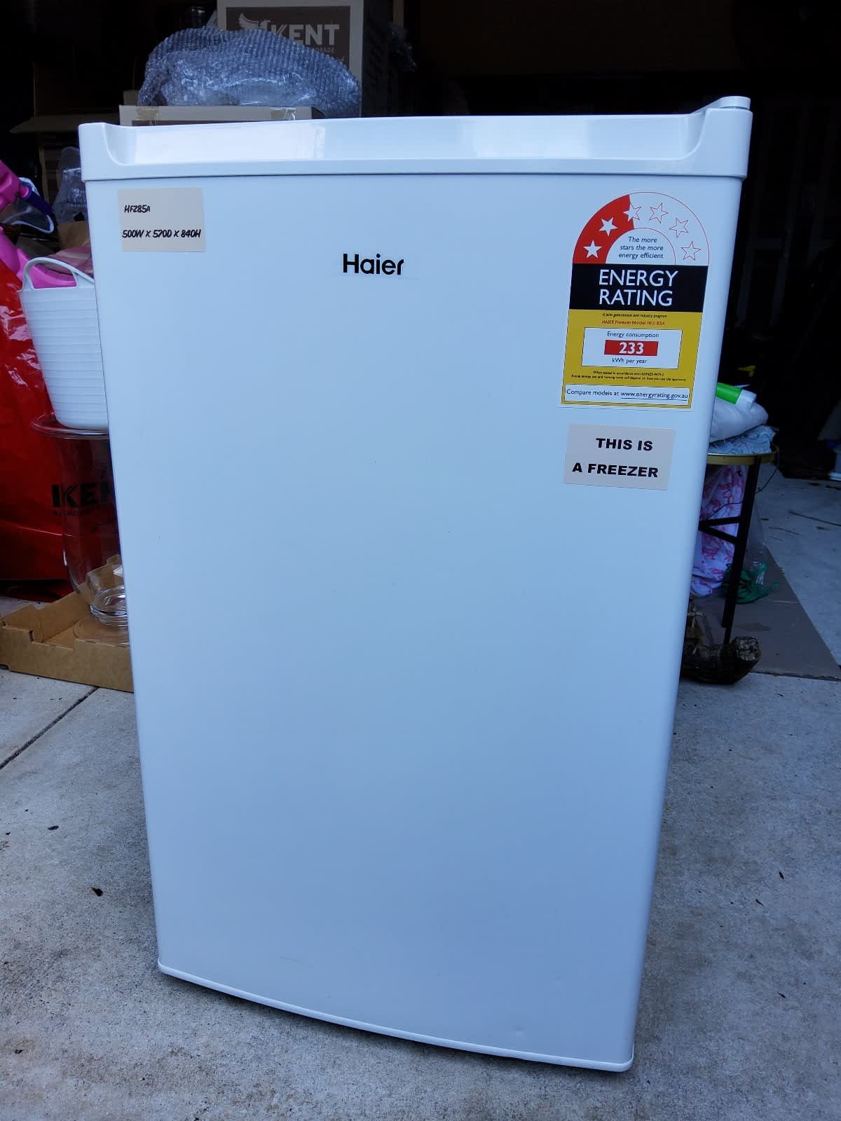 teco 92l upright freezer