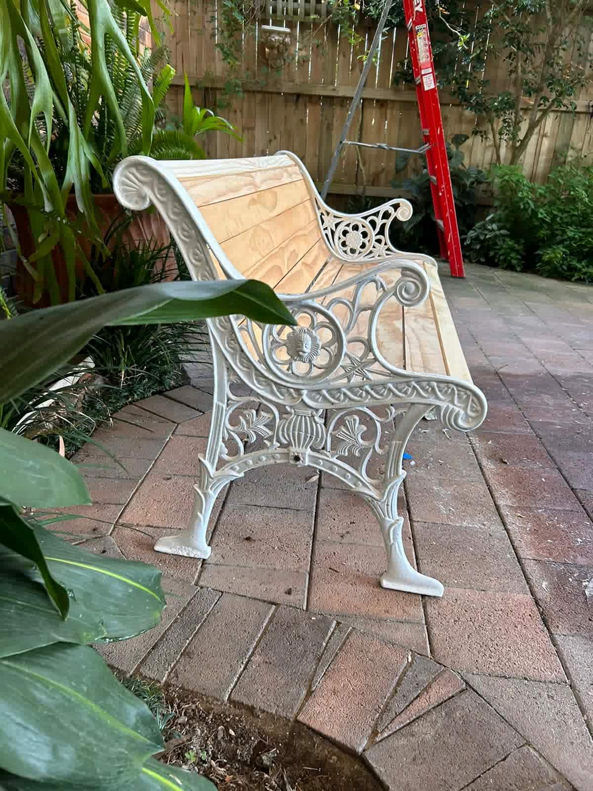 second hand garden seats