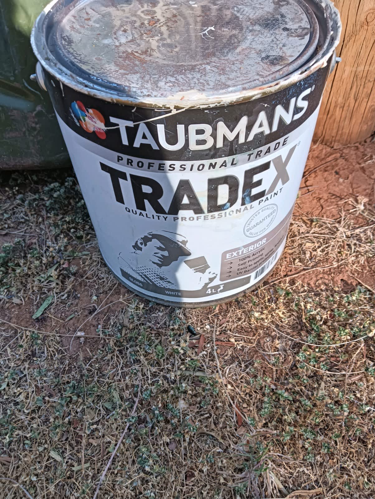 Taubmans Water Based Enamel Trim 2L Satin White Enamel Paint