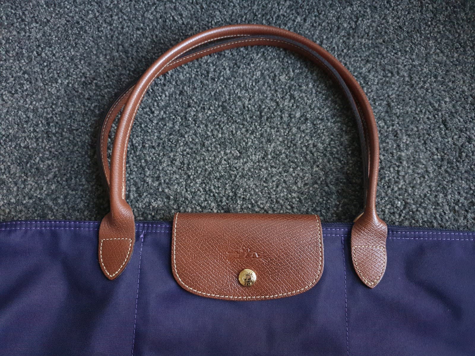 LONGCHAMP LE PLIAGE Neo Bag - Small Size - Navy and Black - Brand New  $148.00 - PicClick AU