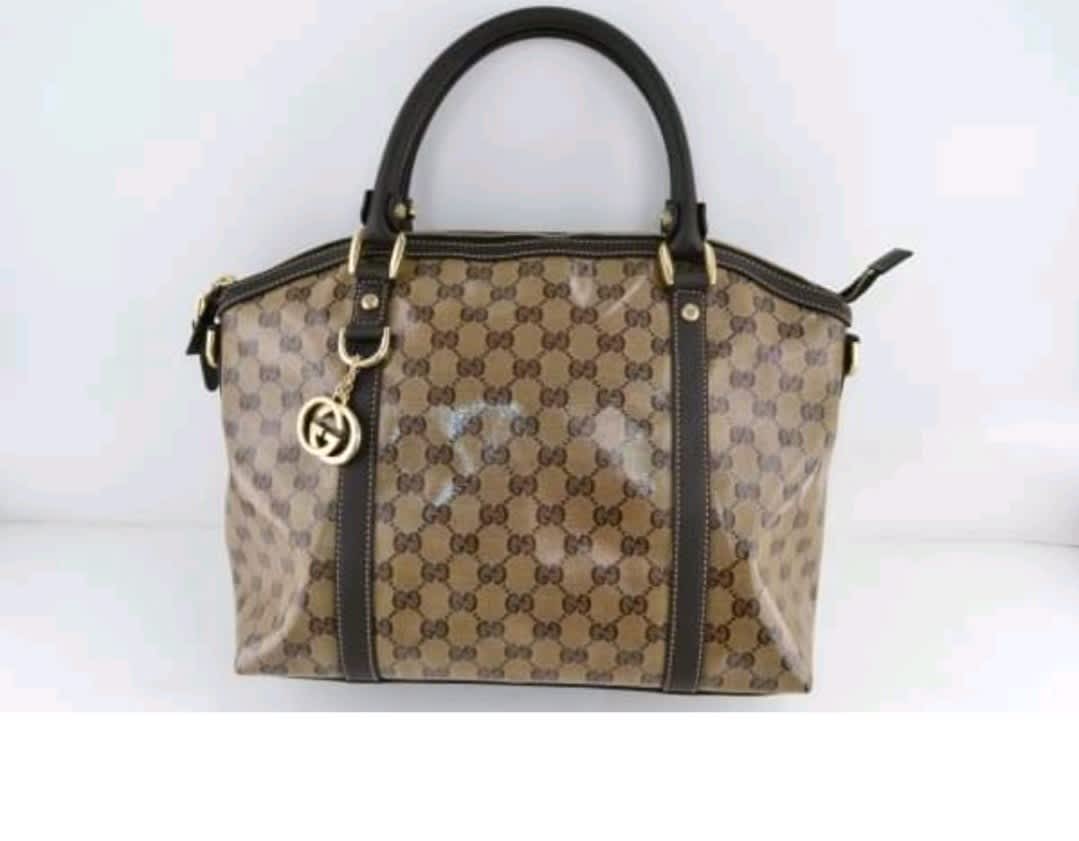 TAN V7 GG GUCCI CANVAS FABRIC