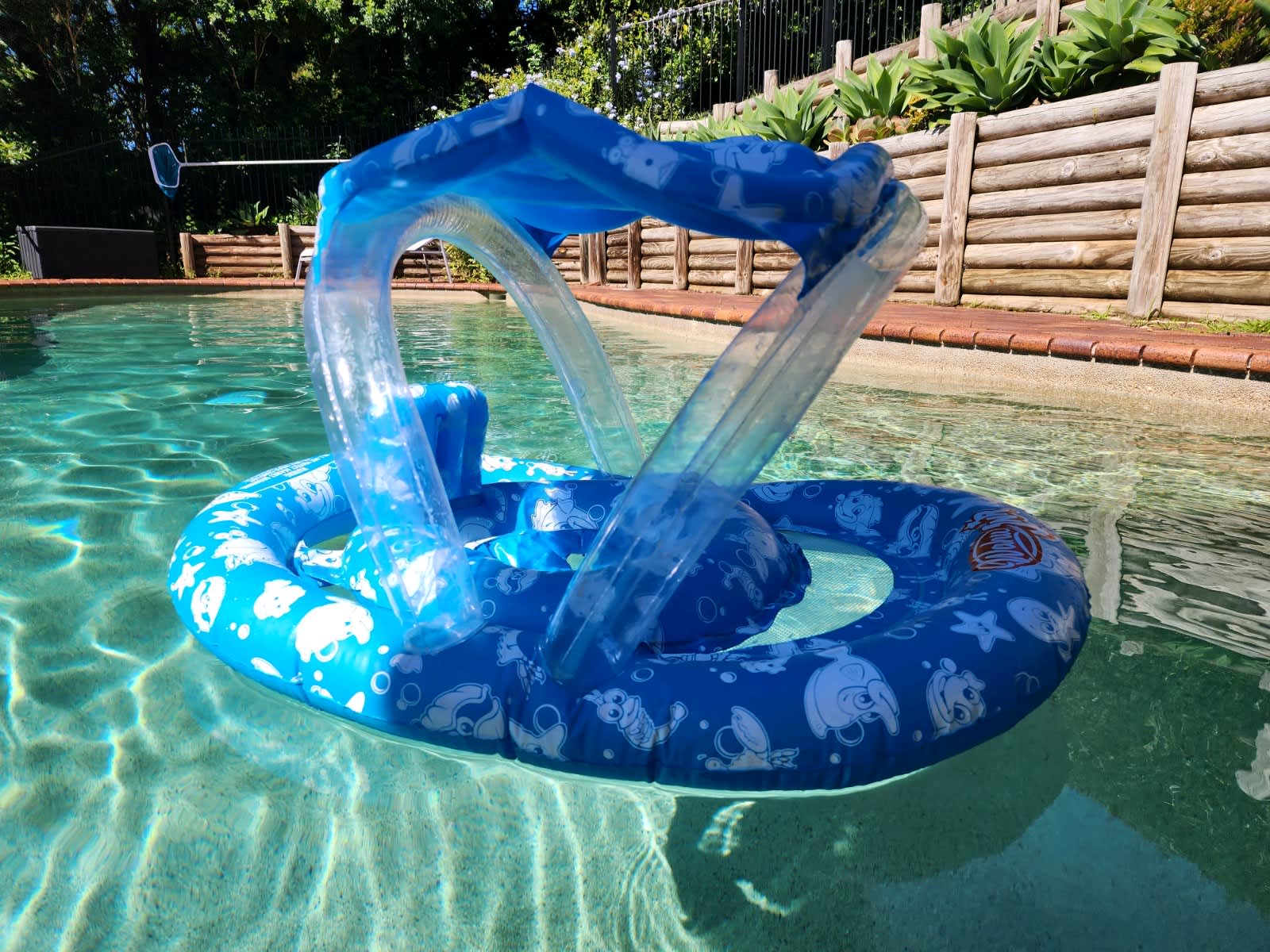 Wahu swim ring with 2025 canopy