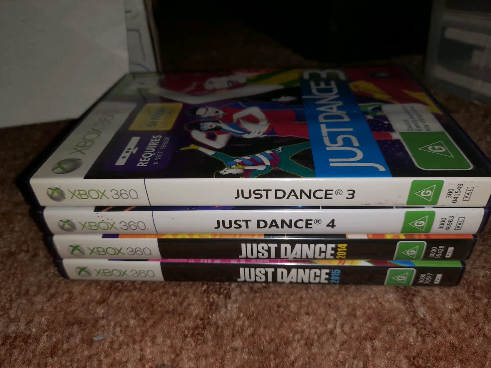 XBOX 360 Kinect JUST DANCE 3 Video Game 4 Player Dancing BRAND NEW SEALED