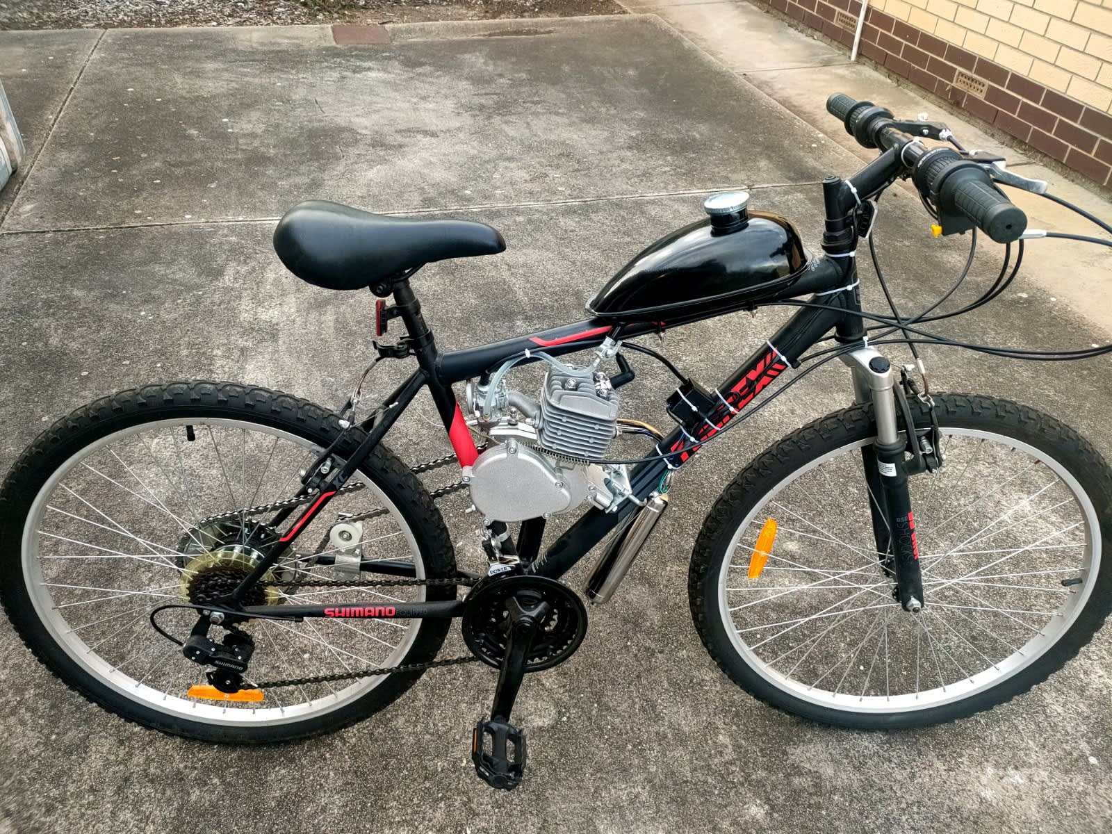 motorised bicycle for sale