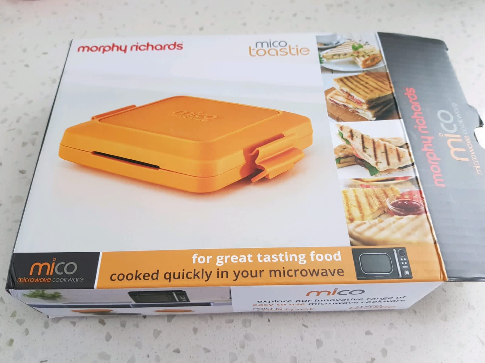 The EASIEST toastie ever!! The Morphy Richards Mico Microwave
