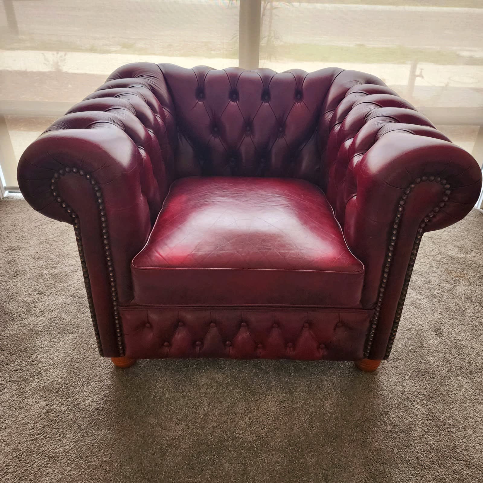 Chesterfield chair online gumtree