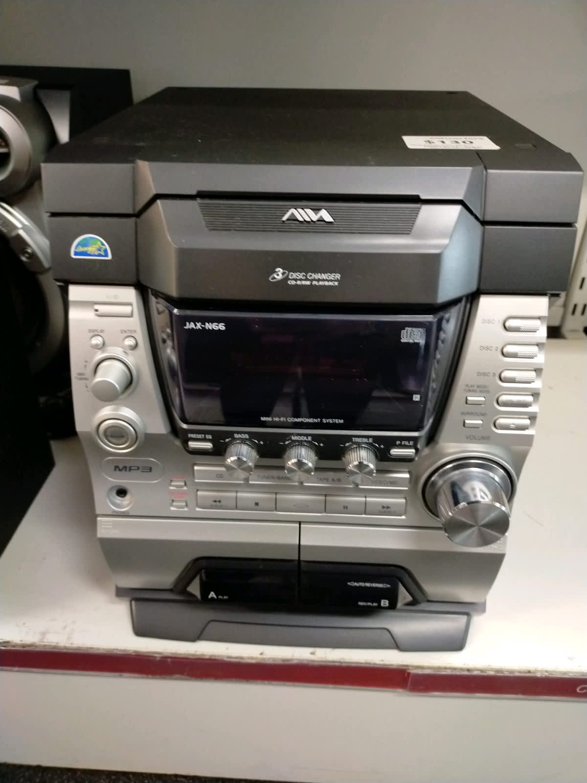 Aiwa hifi hot sale music system