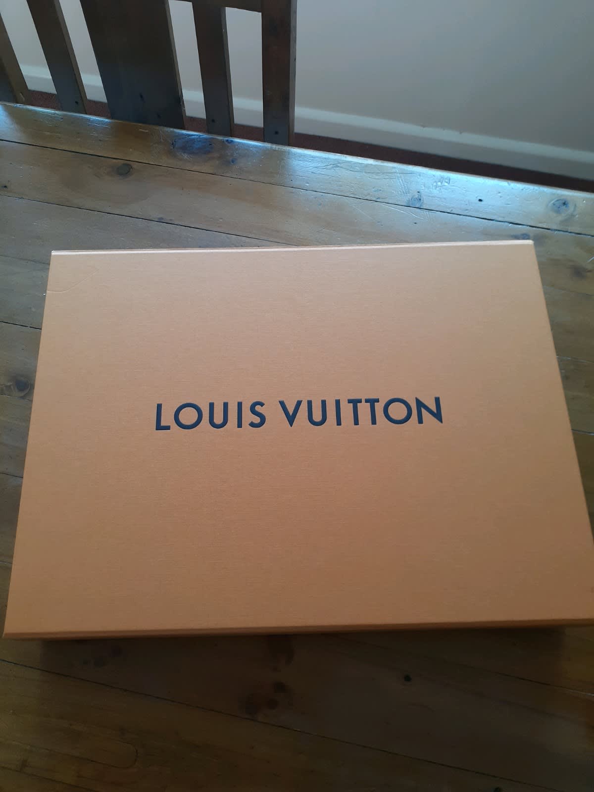 LOUIS VUITTON EMPTY GIFT BOX WITH MAISON FONDEE EN 1854 PARIS BAG 10.5 x  4.5 x