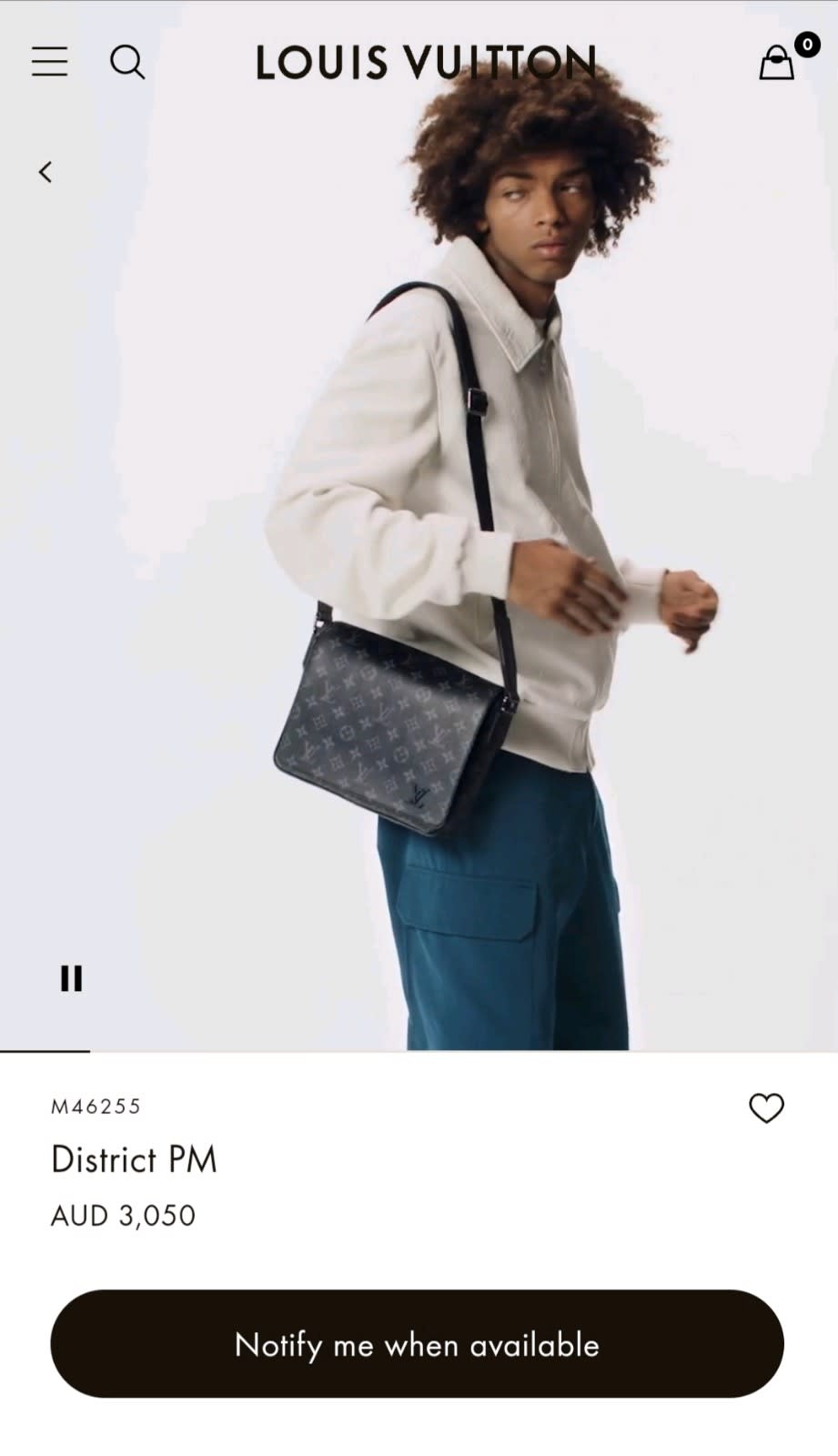Louis Vuitton Monogram 2WAY Leather Messenger & Shoulder Bags (M46255)