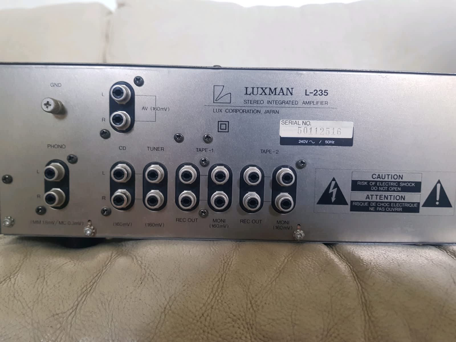 Is this as messed up as it looks to me? Luxman LV-111 Used : r/vintageaudio