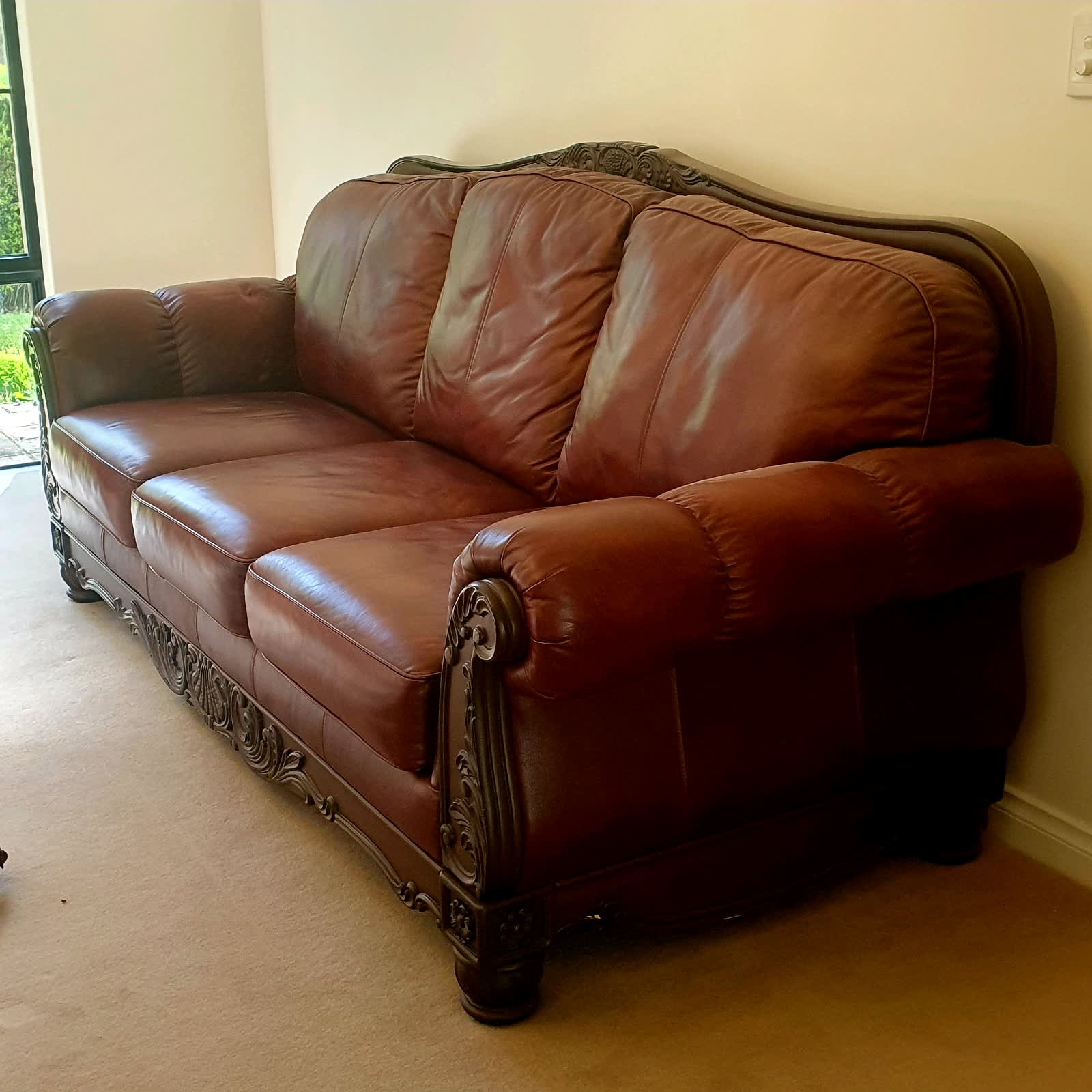Tan Leather Sofa Gumtree Melbourne Baci Living Room