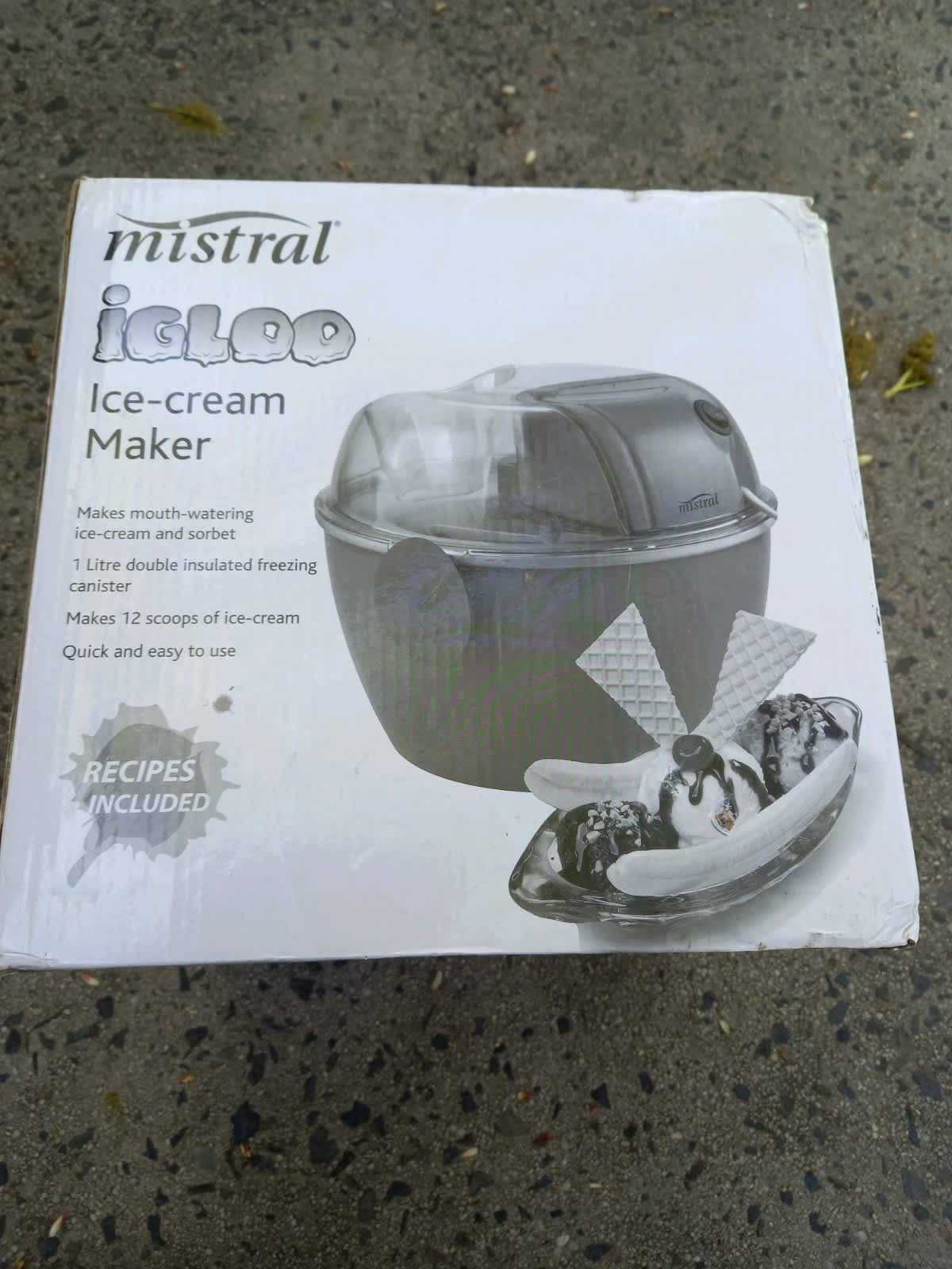 mistral ice shaver
