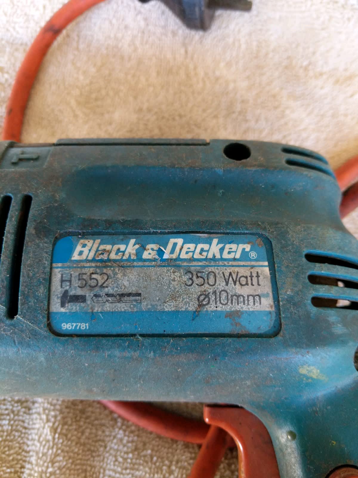 Black and decker discount h552