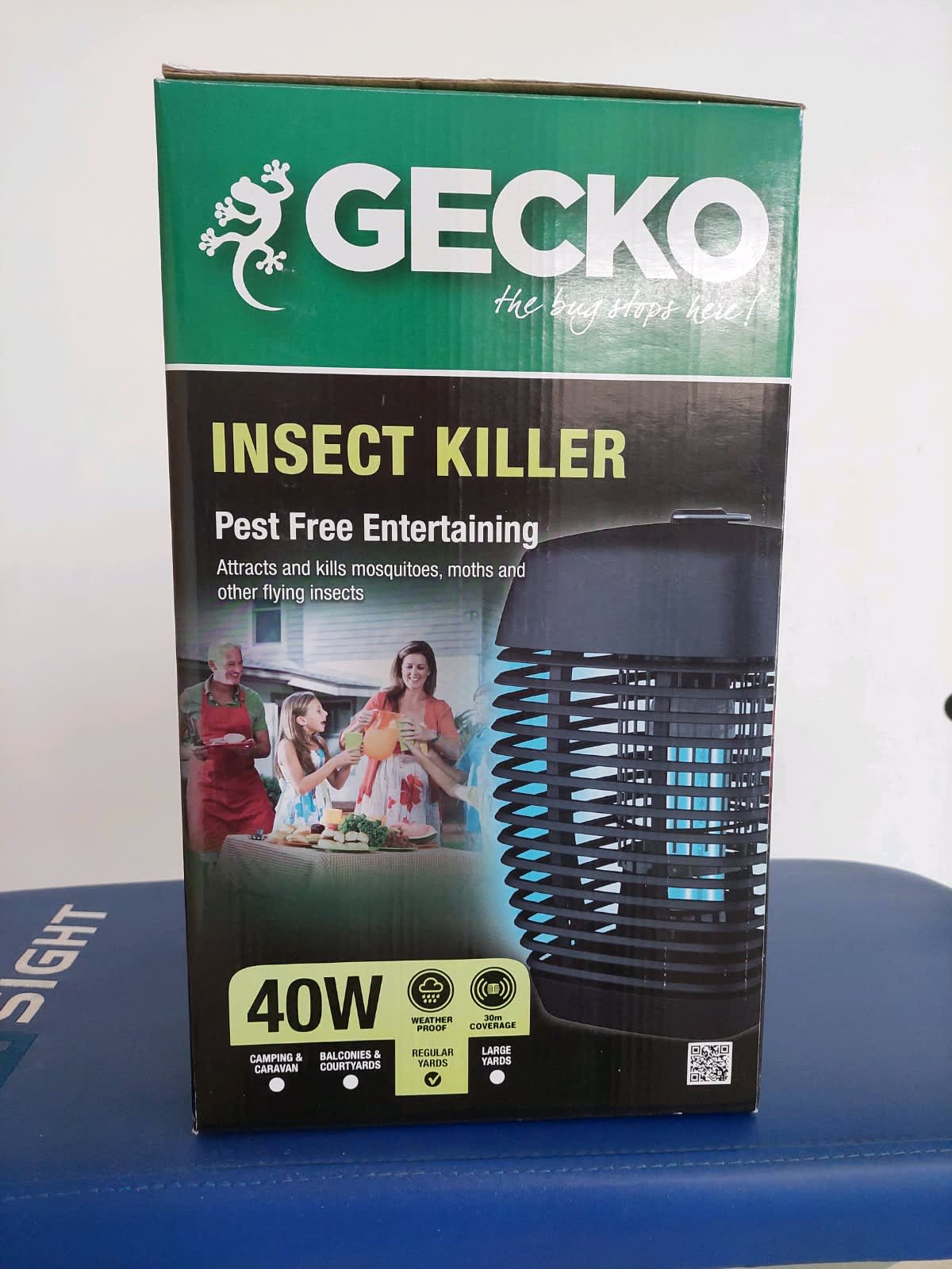 gecko 25w lantern insect zapper