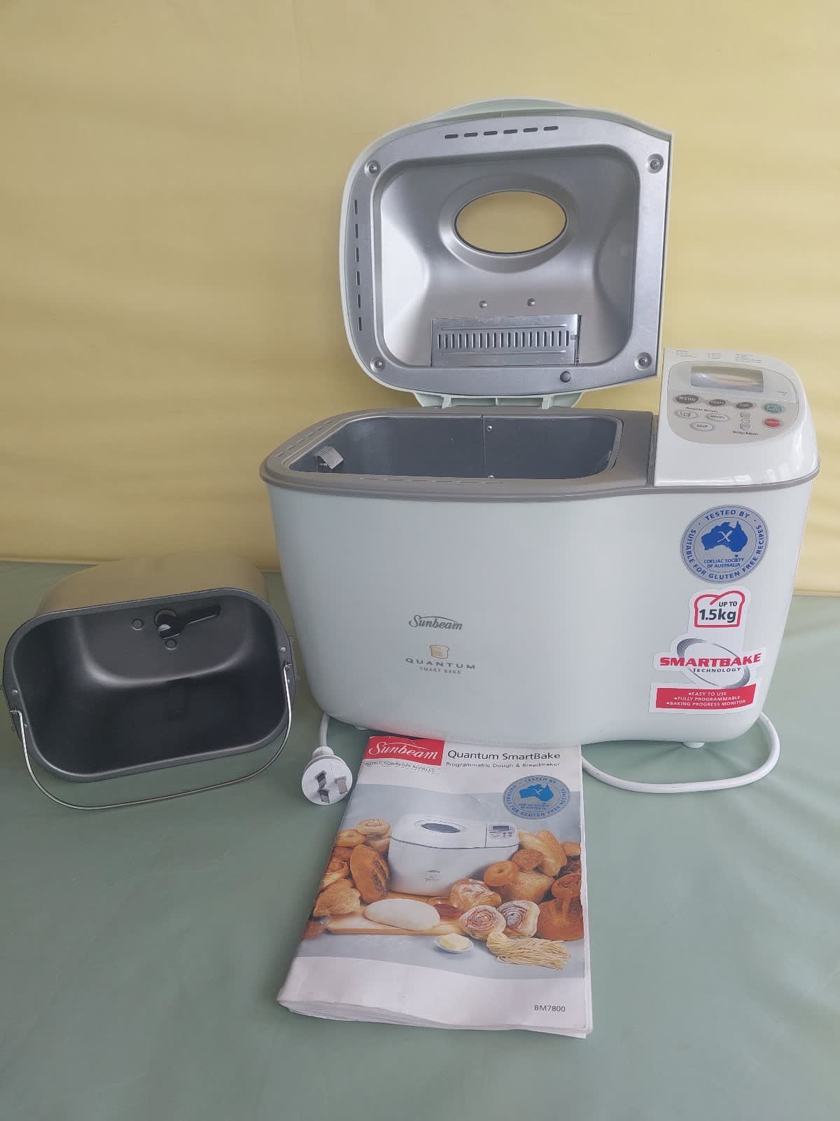 sunbeam quantum smartbake bm7800 manual