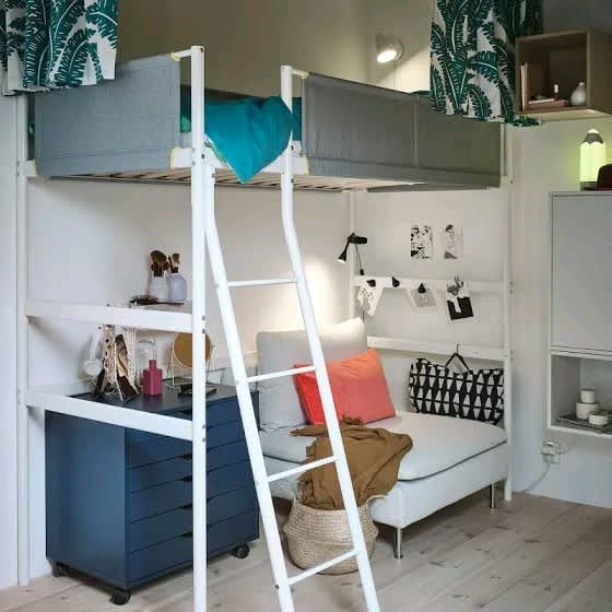 Ikea Loft Bed Beds Gumtree, How Much Is A Couch Bunk Bed Ikea