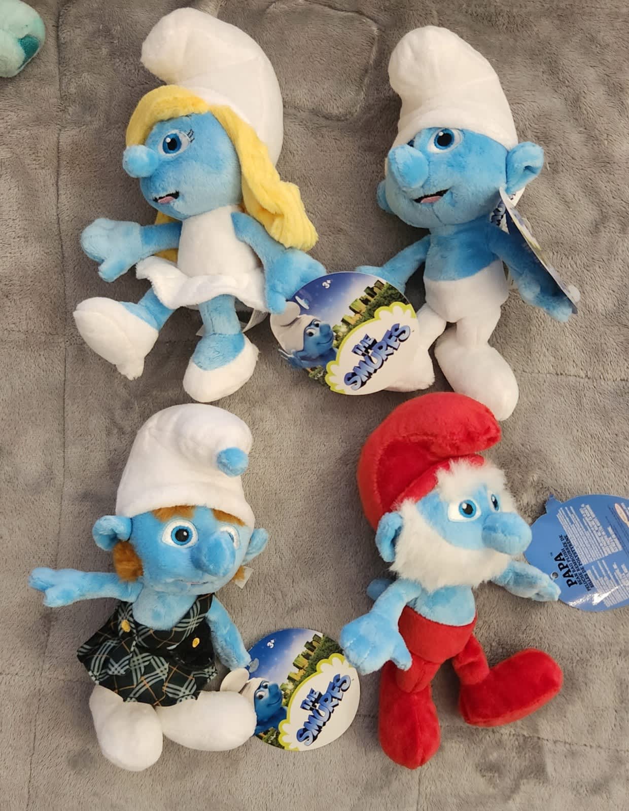 Smurfs Soft Plush Toys - 3 Assorted (20cm)