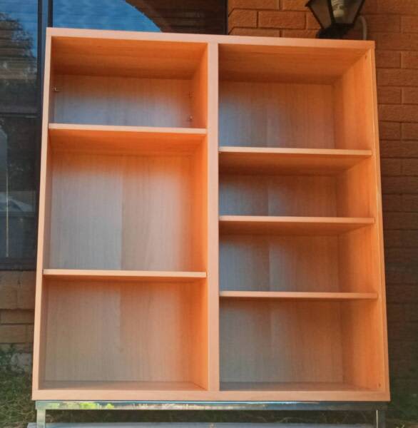 Timber Laminate Bookshelves LIKE NEW Ikea BESTA Bookcases