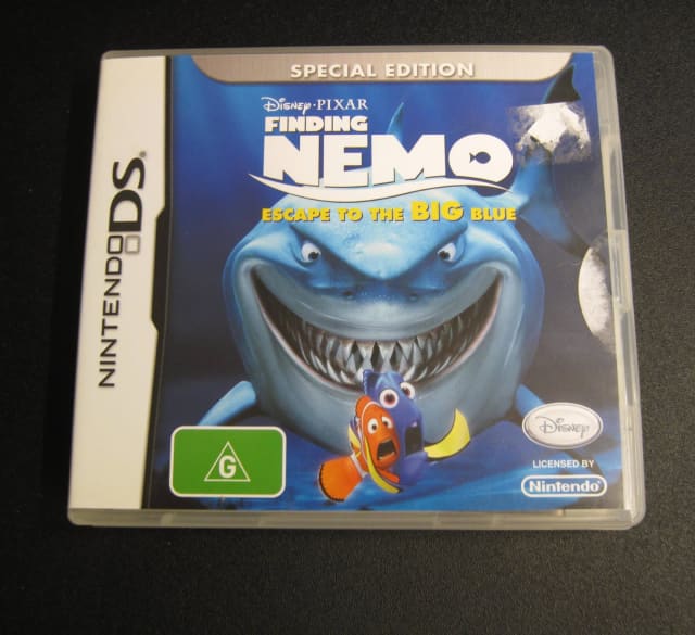 FINDING NEMO ESCAPE TO THE BIG BLUE - SPECIAL EDITION - NINTENDO DS ...