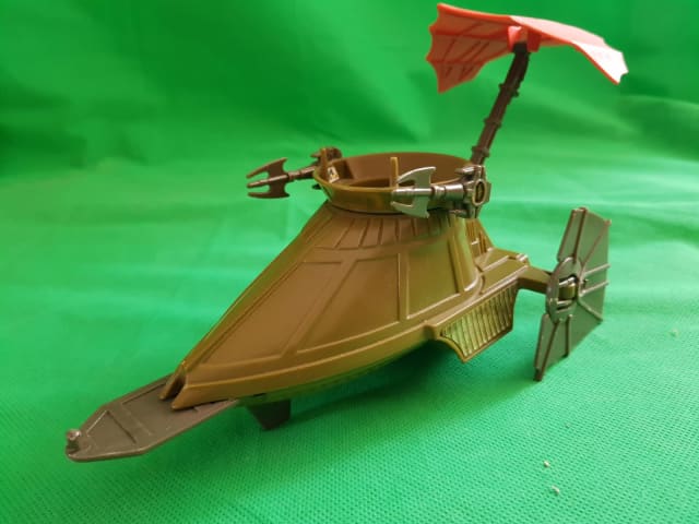 Vintage Star Wars DESERT SAIL SKIFF MINI-RIG (Kenner 1984) in VGUC ...