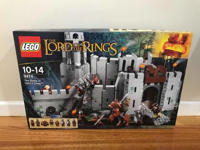 Lego The Lord of the Rings 9474 The Battle of Helm's Deep - Factory Sealed  NEW