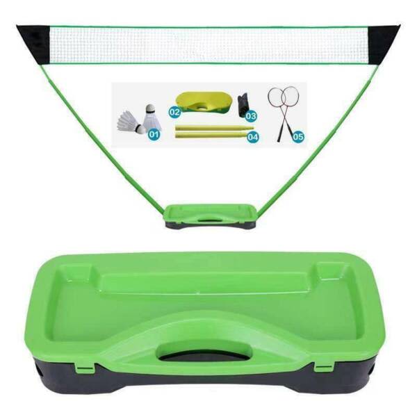 3m Portable 3 in 1 Badminton Tennis Volleyball Net Set Outdoor