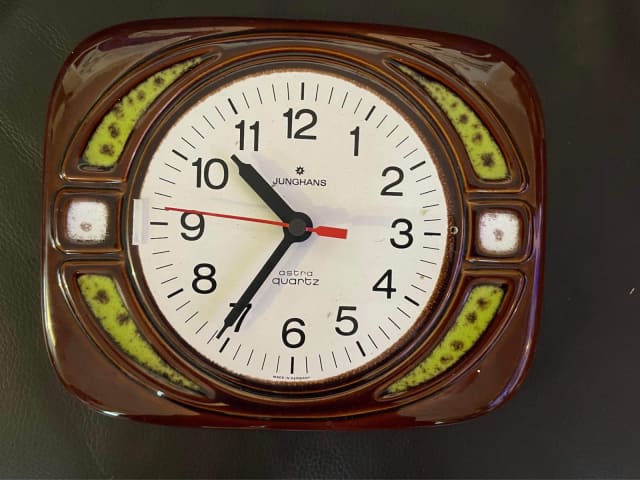 Vintage Mid Century Junghans Wall Clock Clocks Gumtree