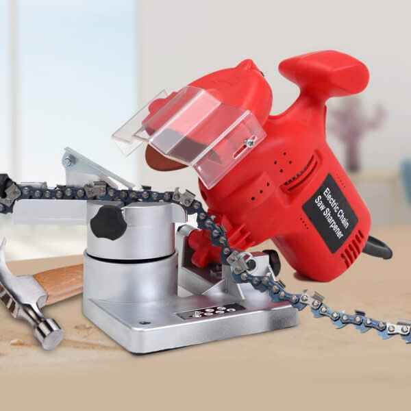 Traderight Chainsaw Sharpener Bench Mount Electric Grinder Grinding