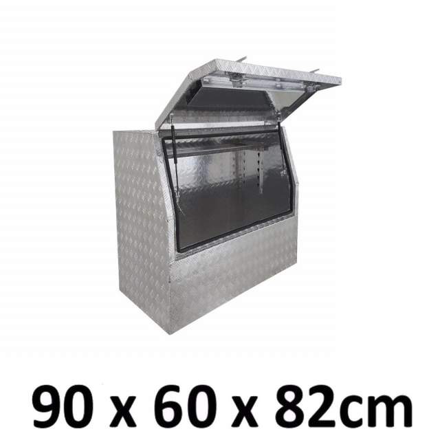 Aluminium Side 3/4 Opening Toolbox Truck Ute Trailer Box 968HD Other