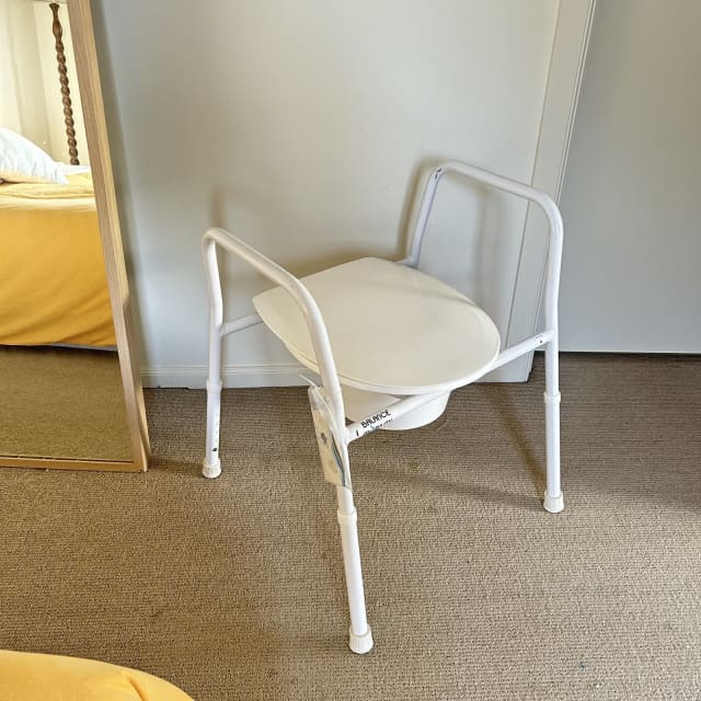 Over toilet aid with seat - as new | Other Furniture | Gumtree ...