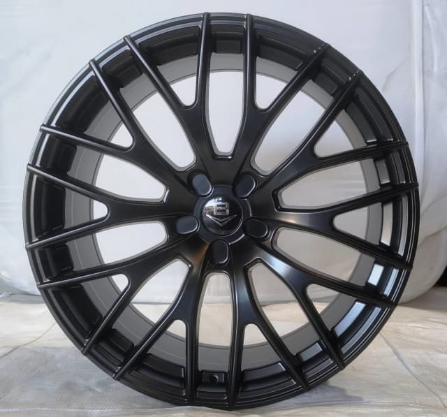 20 Inch Matte Black Alloy Wheels BSAWheelsV8 Wheels, Tyres & Rims