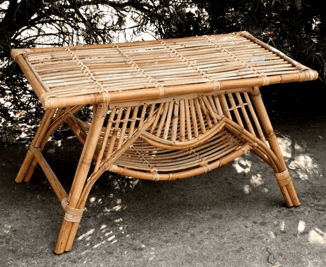COFFEE TABLE RATTAN CANE NATURAL RECTANGLE PICK UP DELIVER Coffee Tables Gumtree Australia